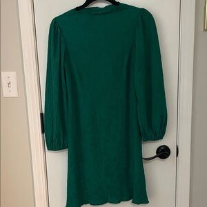 London Times Green Long Sleeve Dress